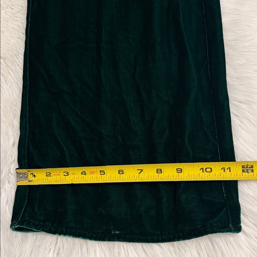 MM6 Maison Martin Margiela Emerald Green Velvet Pants size 46 inseam 30” - Picture 9 of 13